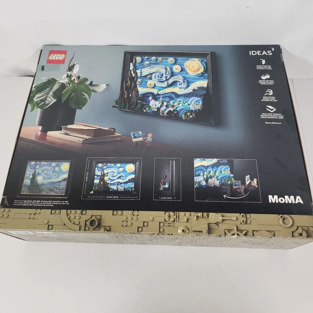 LEGO Ideas 21333 Vincent van Gogh The‎ Starry Night 2316 PCS New Sealed